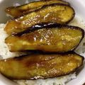 夕飯は６時です's cooksnap of when they made 簡単！焼きなす丼.