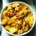 J_son's cooksnap of when they made 鶏ももとじゃがいもの照りマヨ炒め.