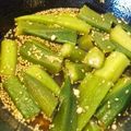 クックPIN16D☆'s cooksnap of when they made 簡単！オクラの胡麻和え☆材料3つ☆.