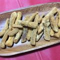 しょうちぐちゃん's cooksnap of when they made 食パンのミミできなこ揚げパン.