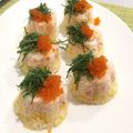 シマ長's cooksnap of when they made ♪子どもが喜ぶ♪プリンみたいなお寿司.