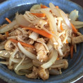 しのざくら's cooksnap of when they made にんじんと玉ねぎのきんぴら 作り置き.