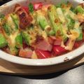 romi1013's cooksnap of when they made トマトとアスパラのチーズ焼き.