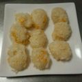 namiko0303's cooksnap of when they made 離乳食完了期＊コーンチーズコロッケ.