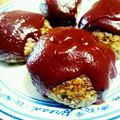 ☺うどんさん☺'s cooksnap of when they made チーズinハンバーグ.