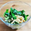 ひらめもも's cooksnap of when they made ベジ♪ニラとえのきのごま酢和え.