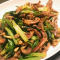 いわっしー's cooksnap of when they made 砂肝と椎茸と小松菜のにんにく醤油炒め☆.