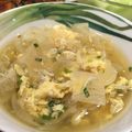 2みーちゃん's cooksnap of when they made 釜揚げしらすと玉ねぎのかき玉汁.