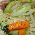 ☆はっぱ☆'s cooksnap of when they made 夏味♪ ゴーヤーとキムチの塩ダレ焼きそば.