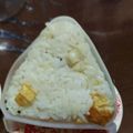 あゆたっくん's cooksnap of when they made 揚げない！チーズちくわ天味のおにぎり♪.