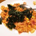 さきいかソフト's cooksnap of when they made こくうま！納豆キムチ炒飯.