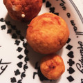 クックQR2QU4☆'s cooksnap of when they made かぼちゃ揚げもち.