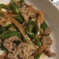 annchobi's cooksnap of when they made メンマで簡単！なんちゃって青椒肉絲.
