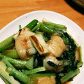 ハチワレねこ's cooksnap of when they made 小松菜とお餅の甘辛炒め.