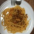 nanyaco7's cooksnap of when they made 納豆とキムチの温スパゲティ.