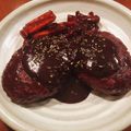 SGAUCHOS's cooksnap of when they made ビストロの味を簡単再現！煮込みハンバーグ.