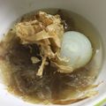 sure48m's cooksnap of when they made 超簡単 新玉ねぎまるまる昆布茶スープ.