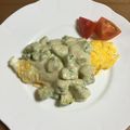 chi−ちゃん's cooksnap of when they made クリーミーアボカド☆オムレツ.