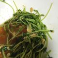 megoo0526's cooksnap of when they made 豆苗のピリ辛ニンニク炒め.