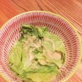 二角形's cooksnap of when they made レンジで簡単、レタスの大量消費～.