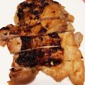 ☆DJサリー☆'s cooksnap of when they made 簡単!鶏もも味噌漬け焼き♪魚焼きグリルで.