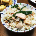 YUKIKI☆'s cooksnap of when they made 鮭とにらのまぜごはん.