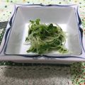 おはなすき's cooksnap of when they made 貝割れ大根のおひたし　生姜風味.