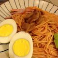 シングルアイシャドウ's cooksnap of when they made 簡単★ピリ辛キムチ素麺.