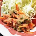 初心者奮闘中☆'s cooksnap of when they made キャロットめんたいサラダ.