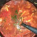 kijuhyt's cooksnap of when they made トマトジュースでミネストローネ.