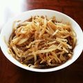 もこもこtrain's cooksnap of when they made 簡単♡もやしのナムル.