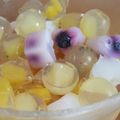 aoco★'s cooksnap of when they made まんまるフルーツ寒天ゼリー＊.