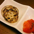 ＴＯＭＯ太郎's cooksnap of when they made ごま風味★しゃきっとれんこんの塩焼き.