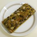 mami99's cooksnap of when they made ヘルシーお豆腐のモチモチ緑茶甘納豆ケーキ.