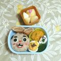 樹莉まま's cooksnap of when they made ちっちゃいおっさん♪♪のキャラ弁♪♪.