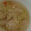 ありまちとも's cooksnap of when they made 豚肉だんごと春雨の創味スープ.