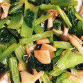 ちょこちょこ♪'s cooksnap of when they made 小松菜と きのこの 簡単 お浸し＊゜.