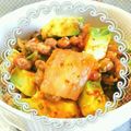 RIKOTORA's cooksnap of when they made アボカドキムチ納豆.