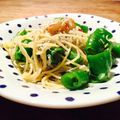 kaokaofood's cooksnap of when they made 万願寺とうがらし＆しらすのペペロンチーノ.