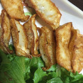 たみゅこ's cooksnap of when they made ツナとたまねぎの簡単 揚げ餃子.
