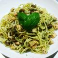 yuaminao's cooksnap of when they made ■きのこのコンソメバジルパスタ■.