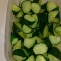 たべたべこ's cooksnap of when they made 大量消費も☆きゅうりのさっぱりわさび漬け.