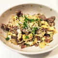 4u911kmr's cooksnap of when they made 牛肉とみょうがの卵とじ.