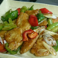 るらーさ's cooksnap of when they made 簡単♪〜めかじきのオイスターソース炒め〜.