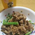 単刀直入's cooksnap of when they made 牛肉とさやいんげんのオイスターソース炒め.