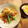 なちりょんと's cooksnap of when they made 夏にぴったり！トマトとオクラの冷製パスタ.