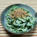 もえちゃんはは's cooksnap of when they made ゴーヤのごまマヨ和え☆わさび風味.