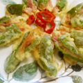 しのばぁたん's cooksnap of when they made 福耳唐辛子とベーコンの天ぷら.