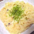 nosso's cooksnap of when they made 鮭フレークと豆乳で作る ヘルシーリゾット.