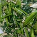 きららんらん☆'s cooksnap of when they made 夏バテ予防に♪シャキっと空芯菜エノキ炒め.